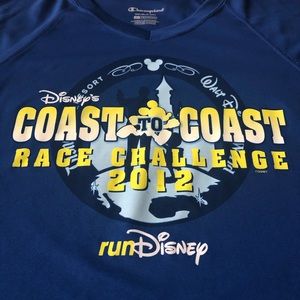runDisney 2012 Coast to Coast short sleeve shirt